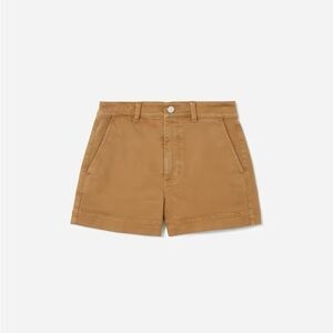 Everlane The Cotton Twill Short in Ochre